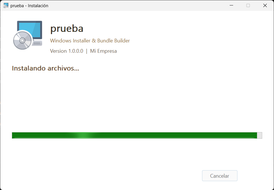 Generated Bundle Installer